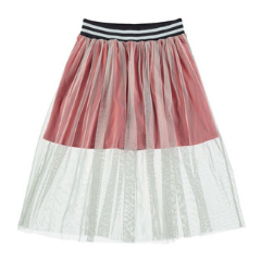 Kids Clothes Designer Yporque - Layered Tulle Skirt at Bloom Moda Online Children's Designer Clothes Boutique