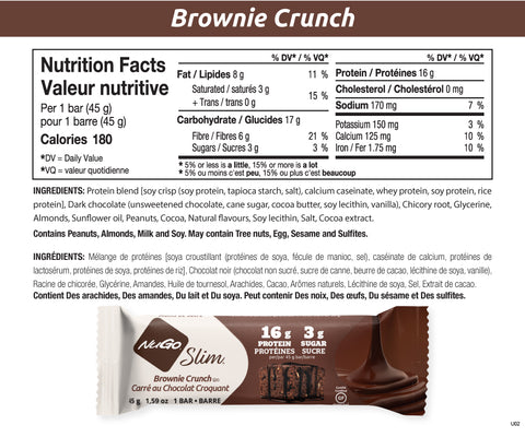 NuGo Slim Brownie Crunch