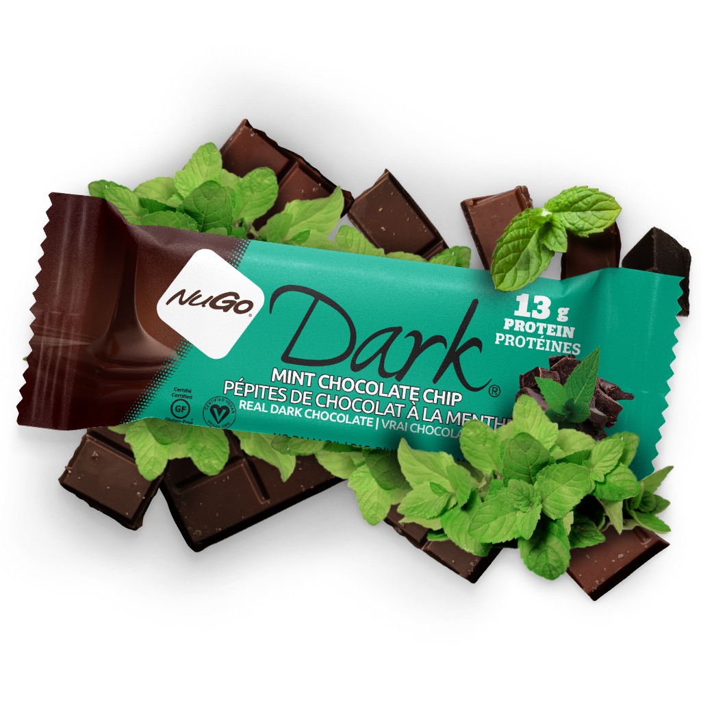 NuGo Dark Mint Chocolate Chip (12 Pack) - Canada NuGo Nutrition product image