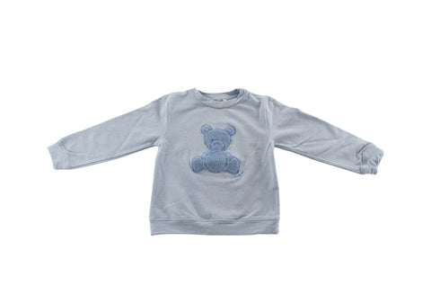 Patachou embroidered-logo cotton shirt - Blue