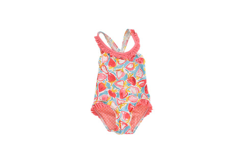 MERMAID Youth Girls Swimsuit, Purple Sparkle Printed Kids Young Swimwe –  Starcove Fashion