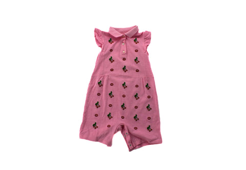 Gucci Kids Girls Pink GG Logo Sleeveless Pleated Party Dress