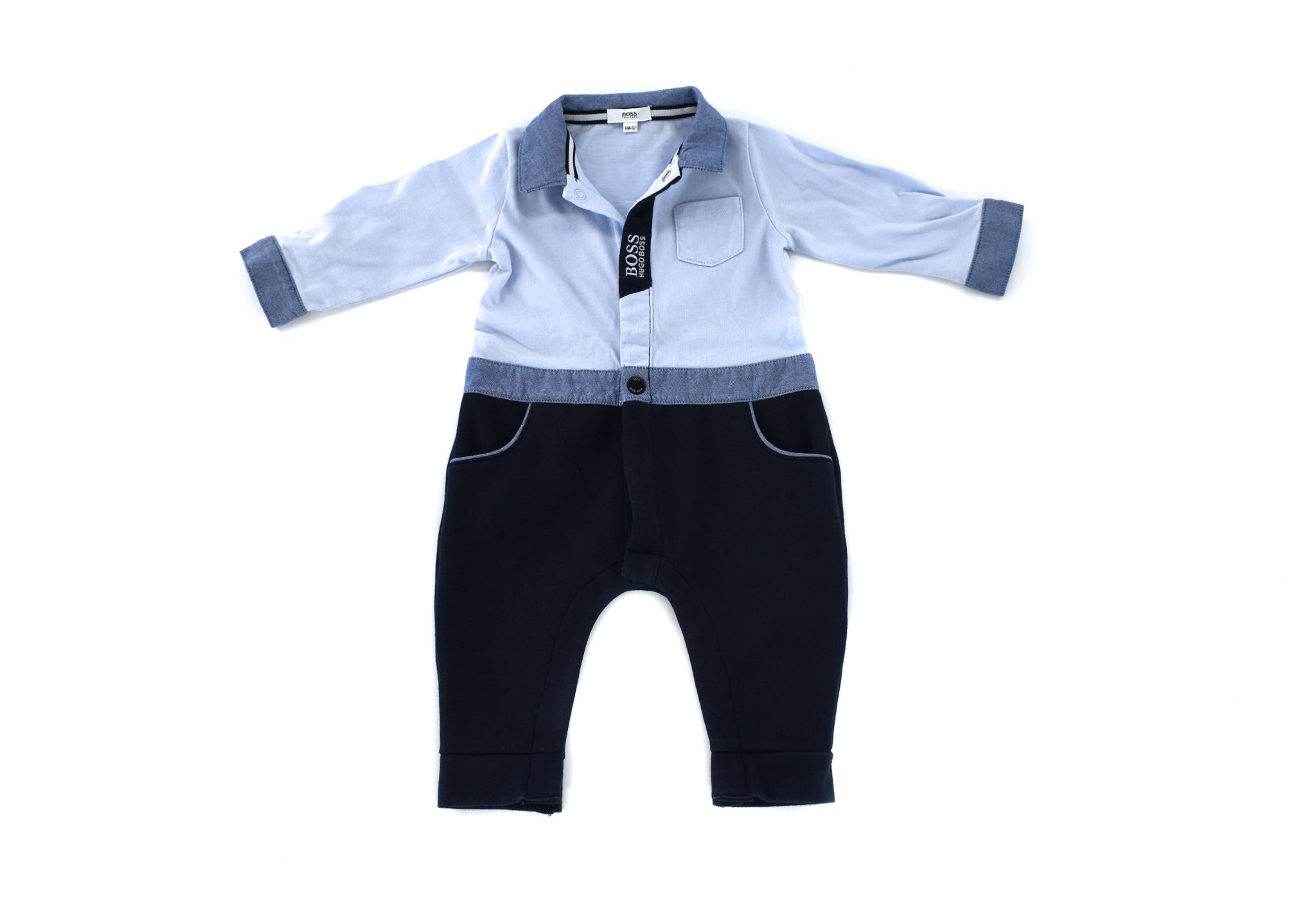 hugo boss baby grow boy