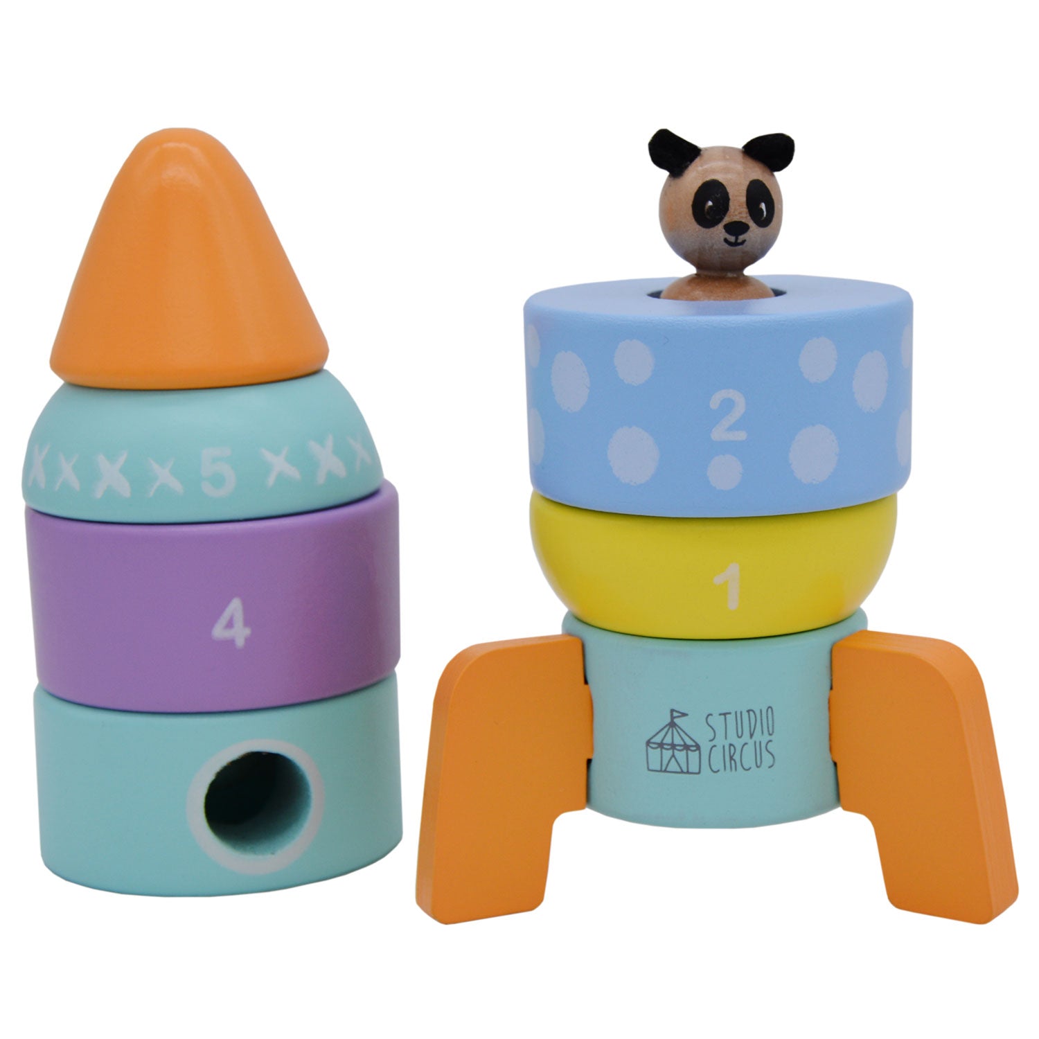 rocket shape sorter