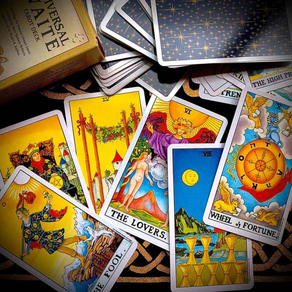 rider waite tarot deck instruction booklet