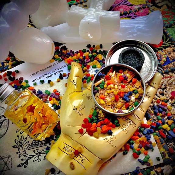 Ritual Spell Kit Uncrossing Jinx Removing Lucky Hoodoo Products