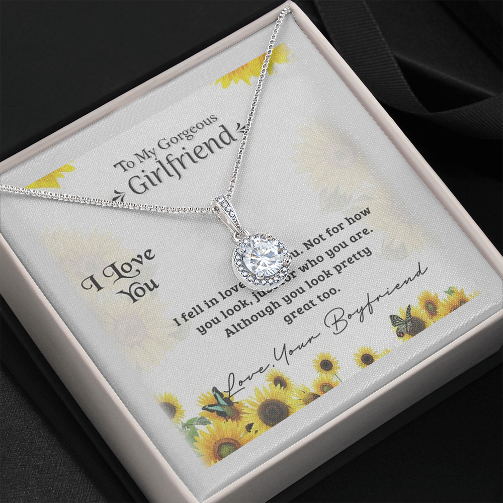 Gift For Girlfriend You Look Pretty Great Eternal Hope Necklace