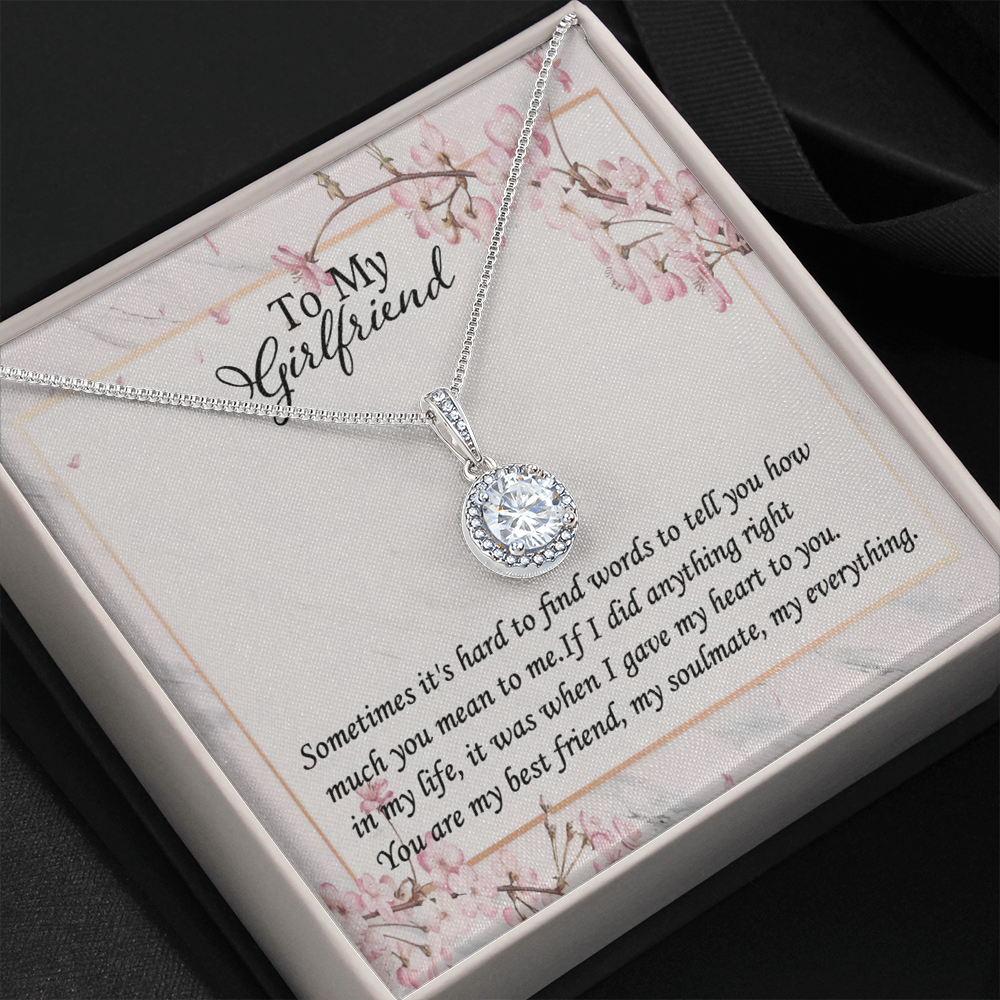In My Life I Gave My Heart To You Eternal Hope Necklace Gift For Girlfriend