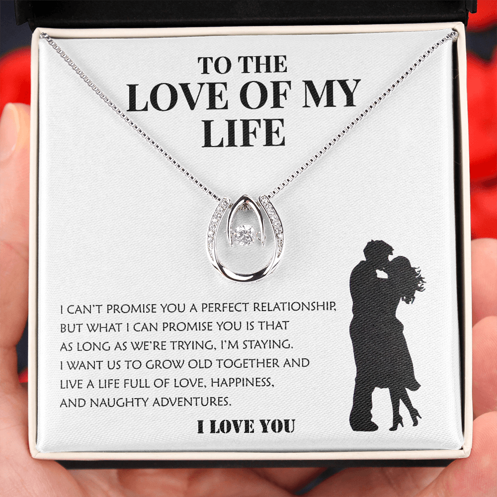 TO THE LOVE OF MY LIFE | Lucky In Love Necklace