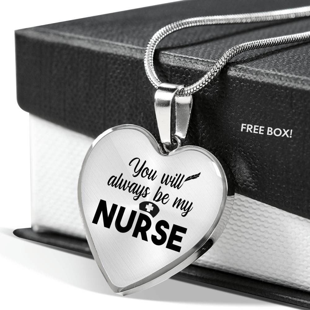 J02 Nurse Heart Pendant Luxury Necklace – Teepoem Ltd