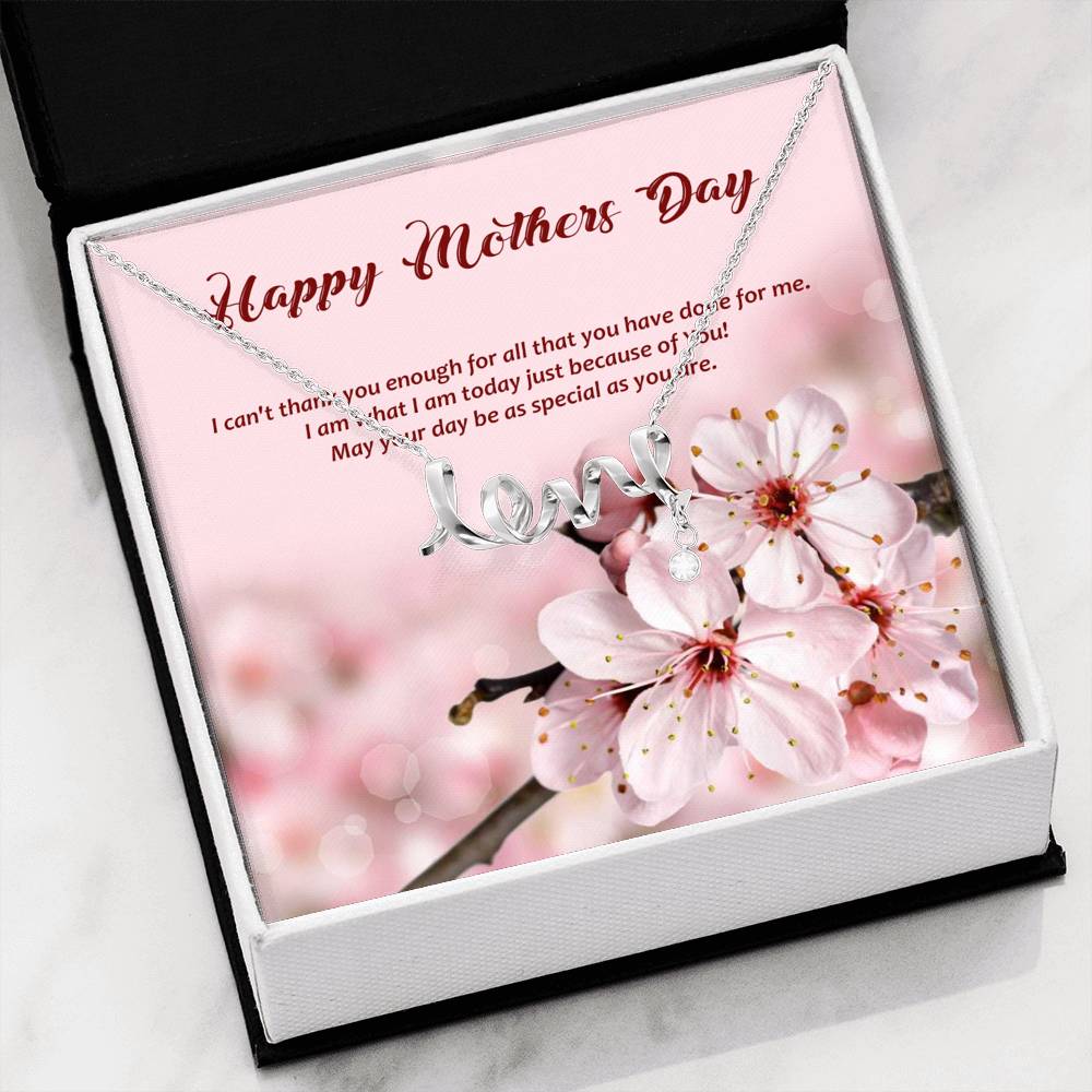 Mothers Day Necklace Gift For Mom