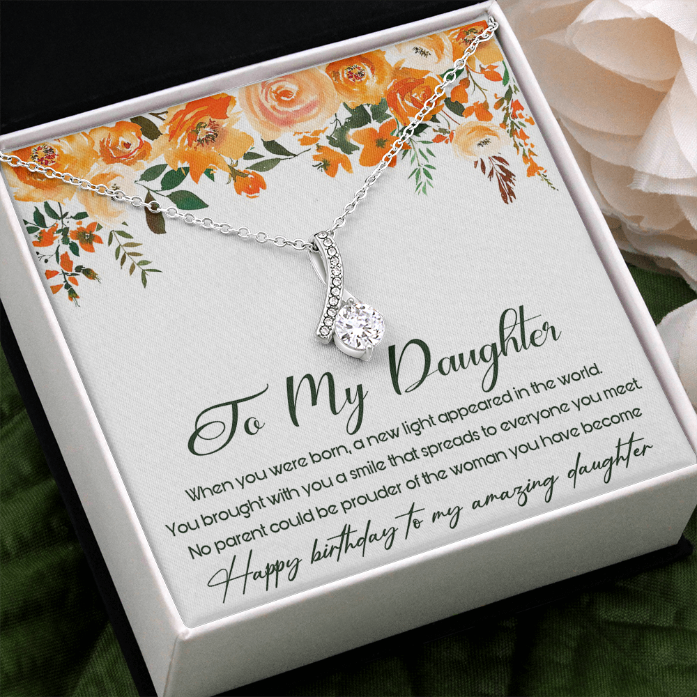 To My Daughter Dragonfly Necklace Birthday Message Card From Dad, Daughter Gift, Christmas Gift For Daughter, Gift For Daughter From Dad, Daughter Father Necklace, Daughter Gift From Dad, To My Daughter, Daughters Birthday, Grown Up Daughter