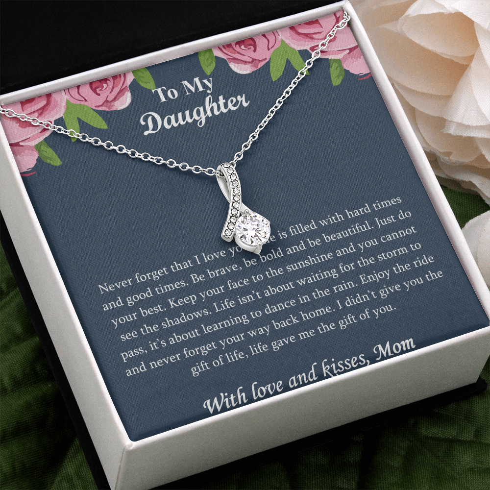 The Best Gift For Your Daughter – Alluring Beauty Necklace, Valentine’s Day, Gift For Daughter From Mother, Spiritual Meaning Gift For Daughter, Daughter Birthday Gift From Mom, Christmas Gift, Daughter Graduation Gift, Grown Up Daughter
