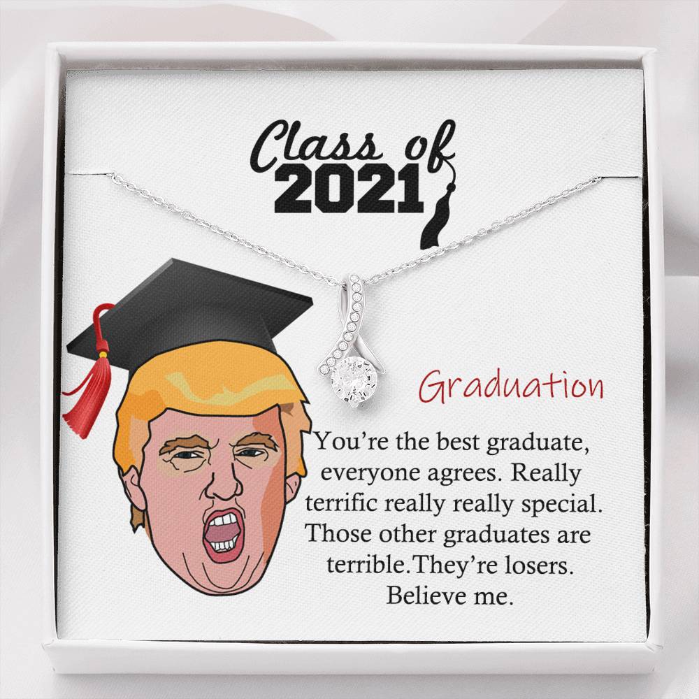 Class of 2021 Donald Trump Graduation Card