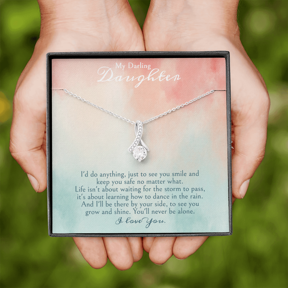 “A GIFT FOR A DAUGHTER” My Darling Daughter Necklace