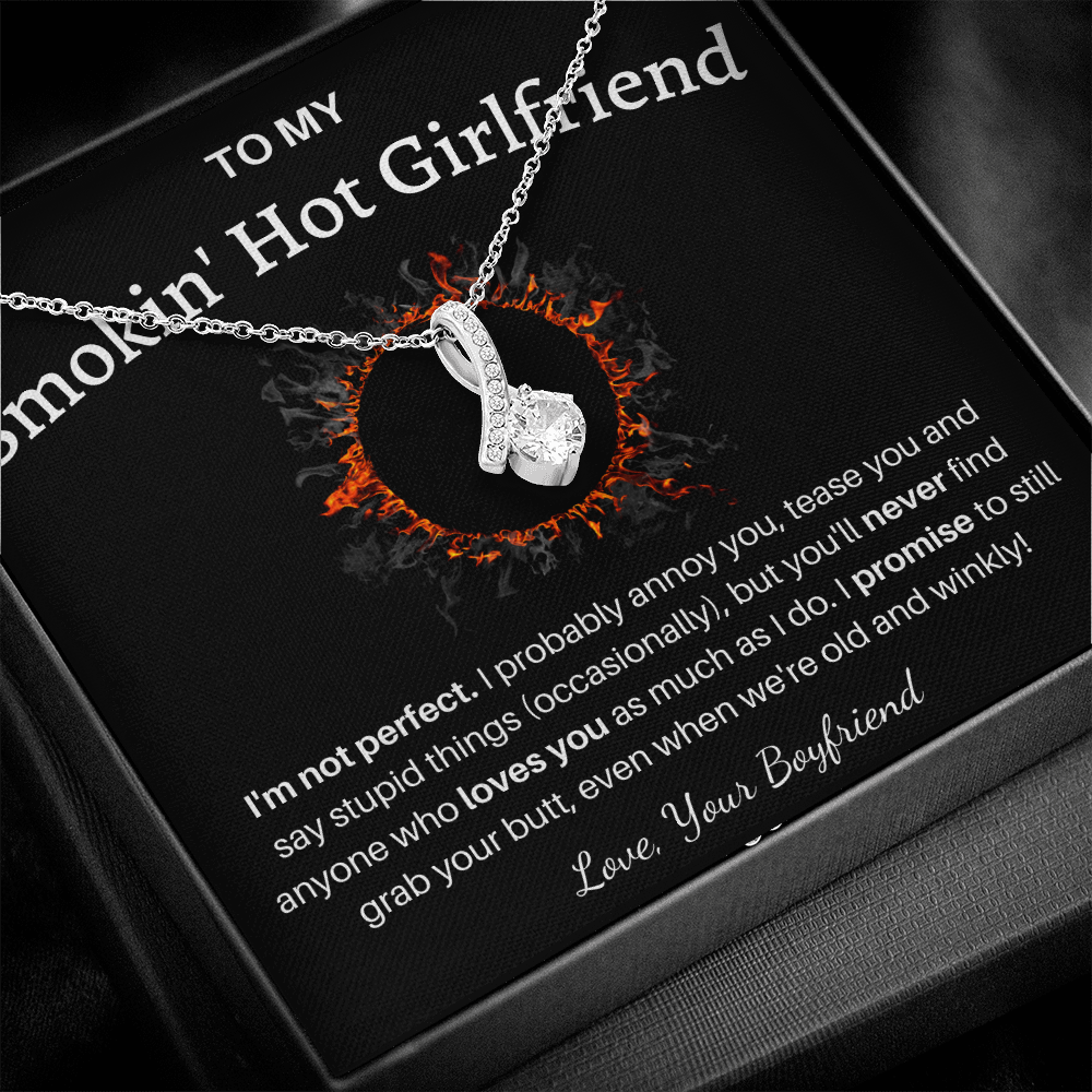 To My Smokin’ Hot Girlfriend – Alluring Necklace