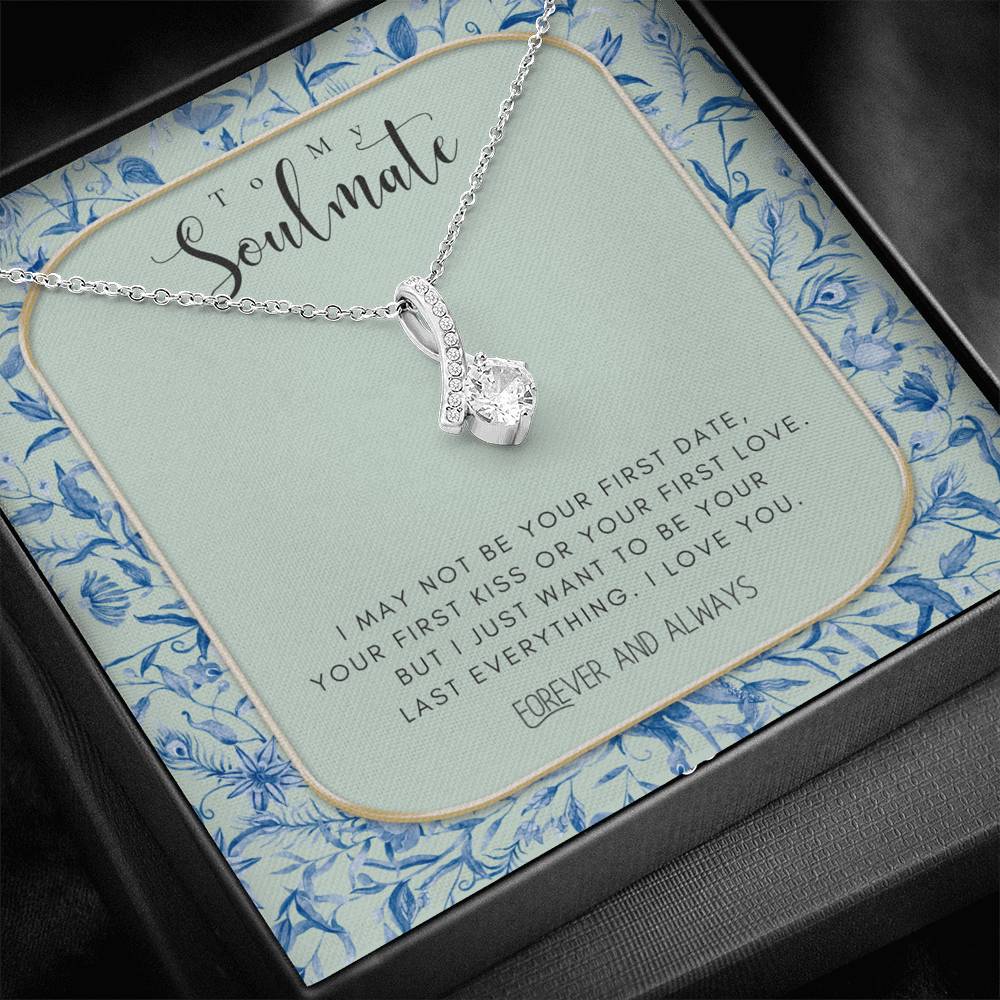 To My Soulmate Necklace | Soulmate Necklace Gift For Her | Woman Neckl ...