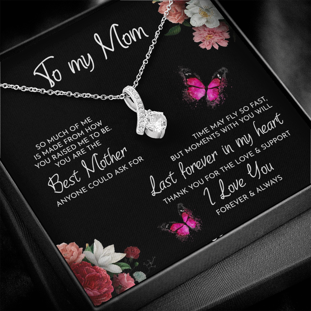 To my Mom necklace Christmas Gift for Mom Thanksgiving Mother Thoughtful Present