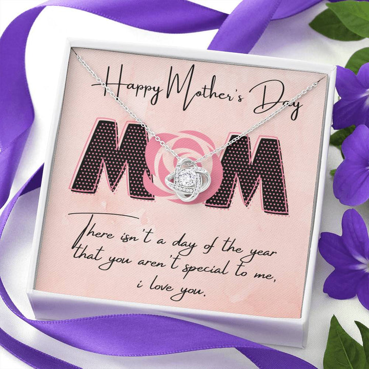 Happy Mother's Day Meaningful Message Card And Necklace