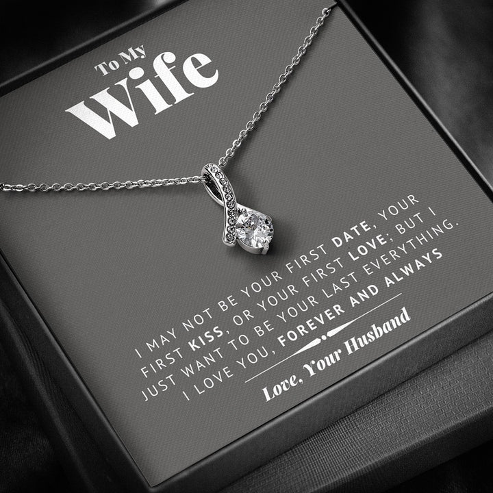 Wife Necklace, To My Beautiful Wife, Gift For Wife From Husband, Wife –  Rakva