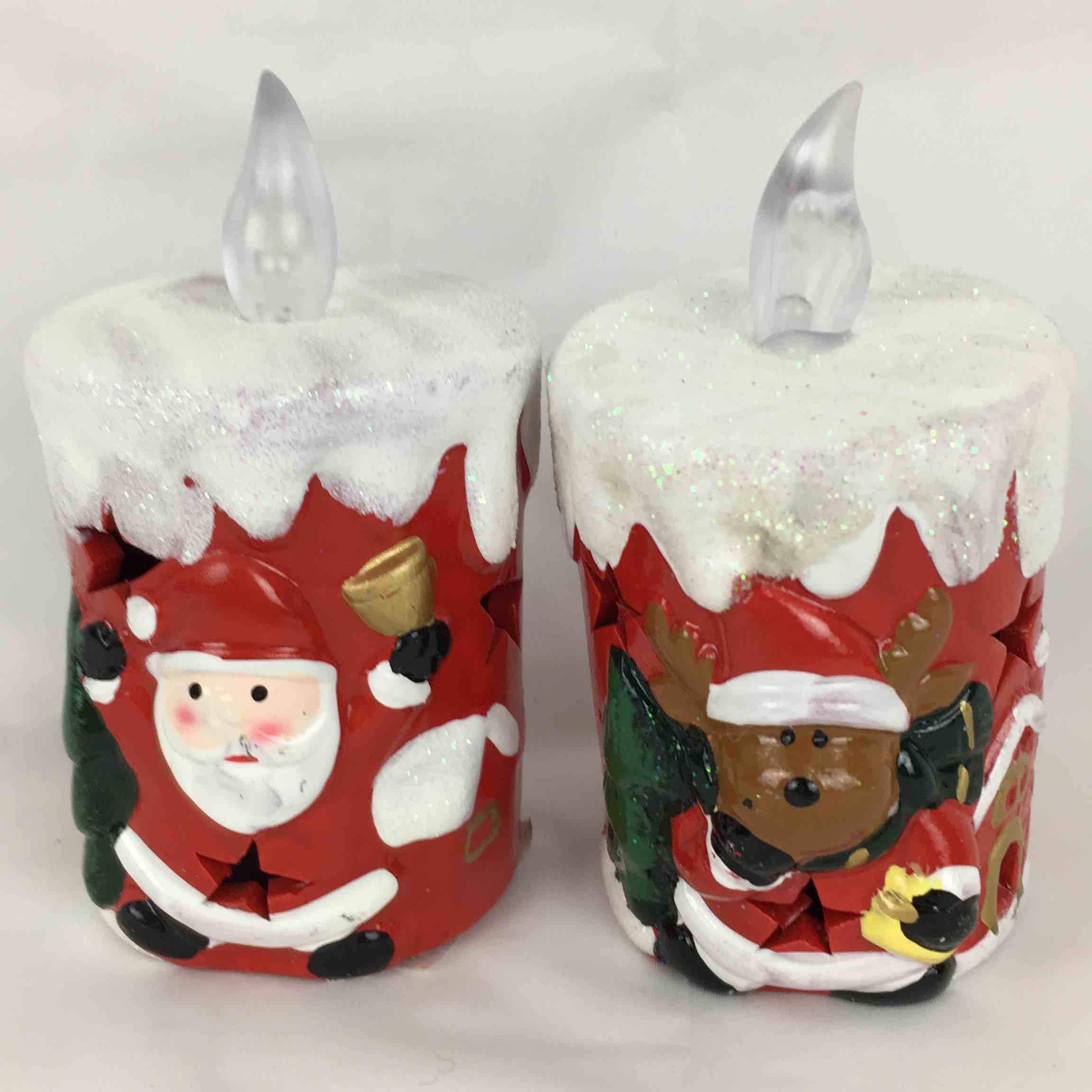 CMAS GIFT PORCELIN LED CANDLES