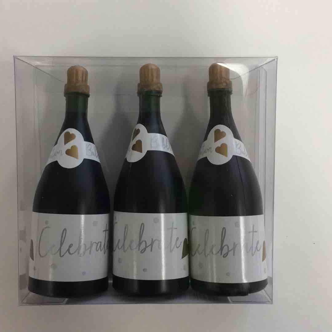 3pcs WEDDING CHAMPAGNE BUBBLE