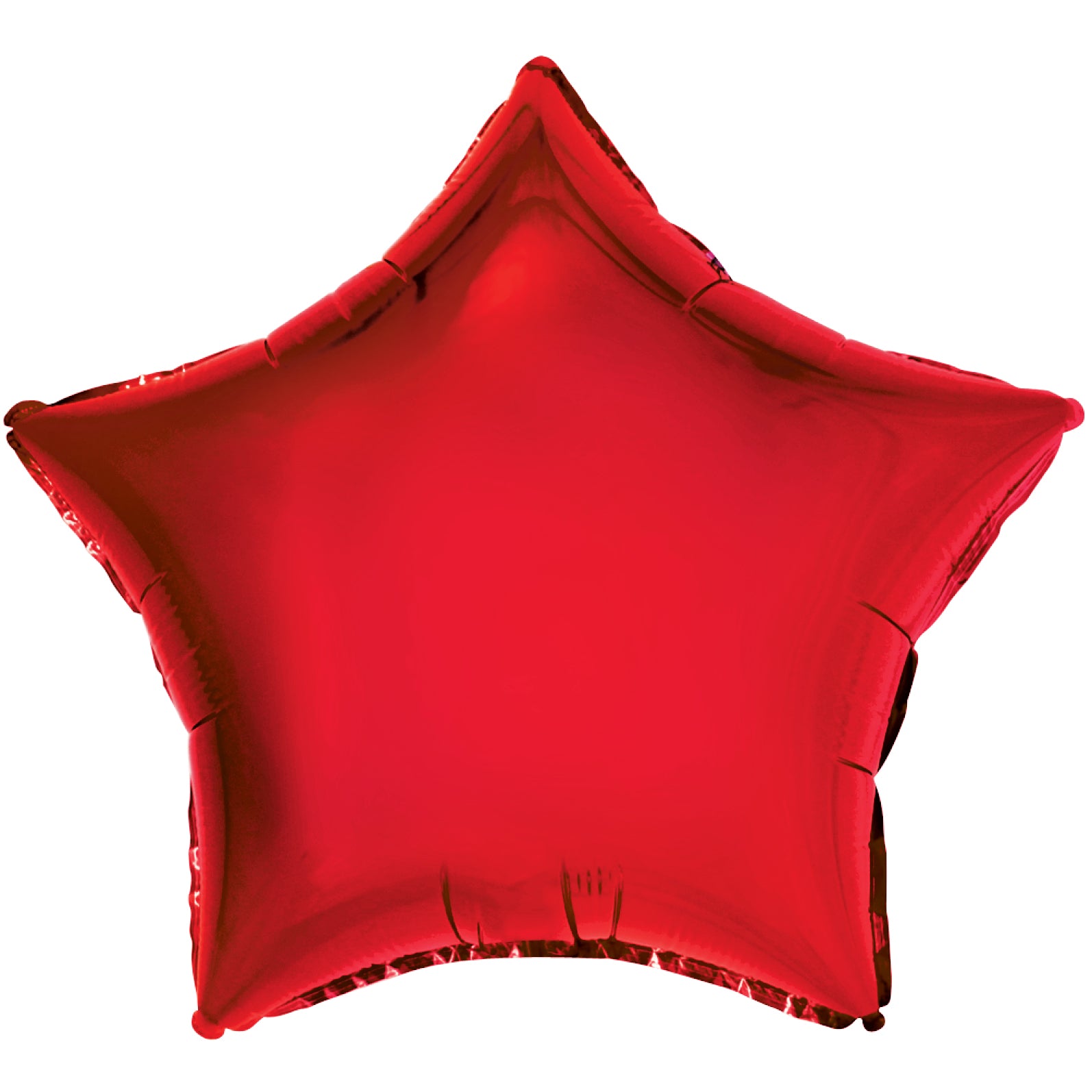 BALLOON FOIL SHAPED STAR 20IN RED