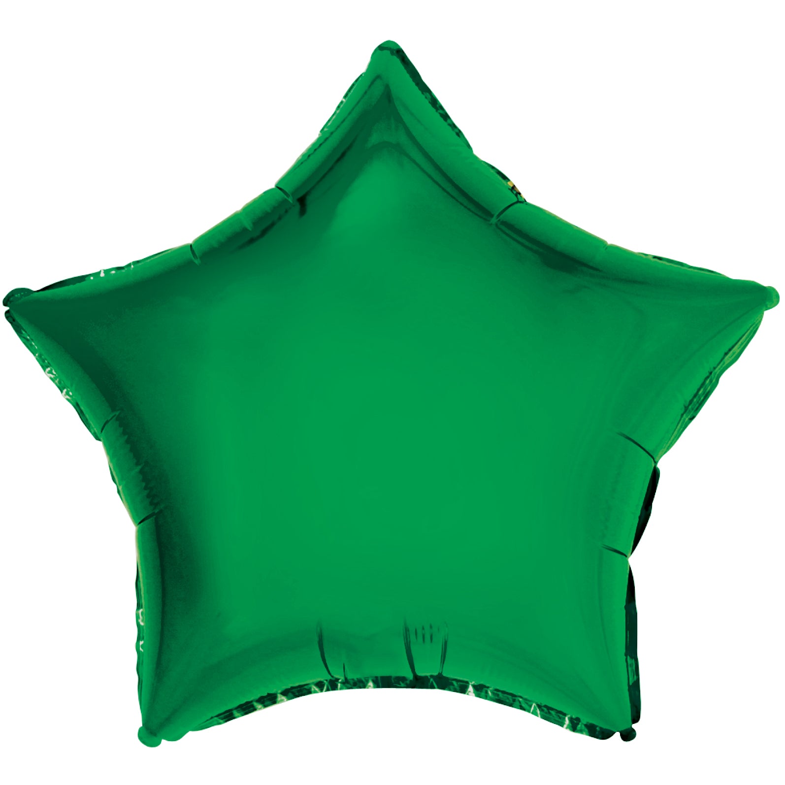 BALLOON FOIL SHAPED STAR 20IN GREEN