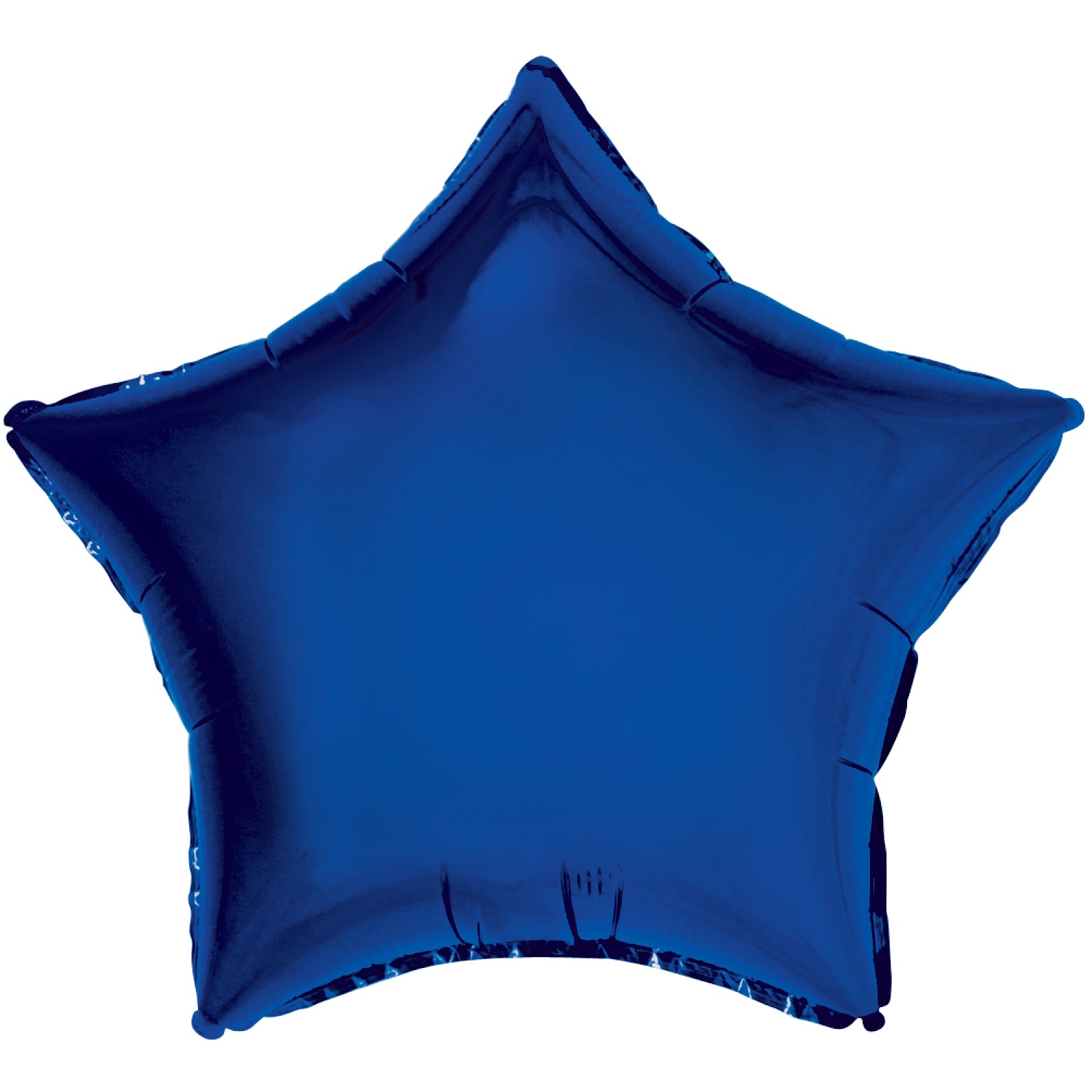 BALLOON FOIL SHAPED STAR 20IN ROYAL BLUE