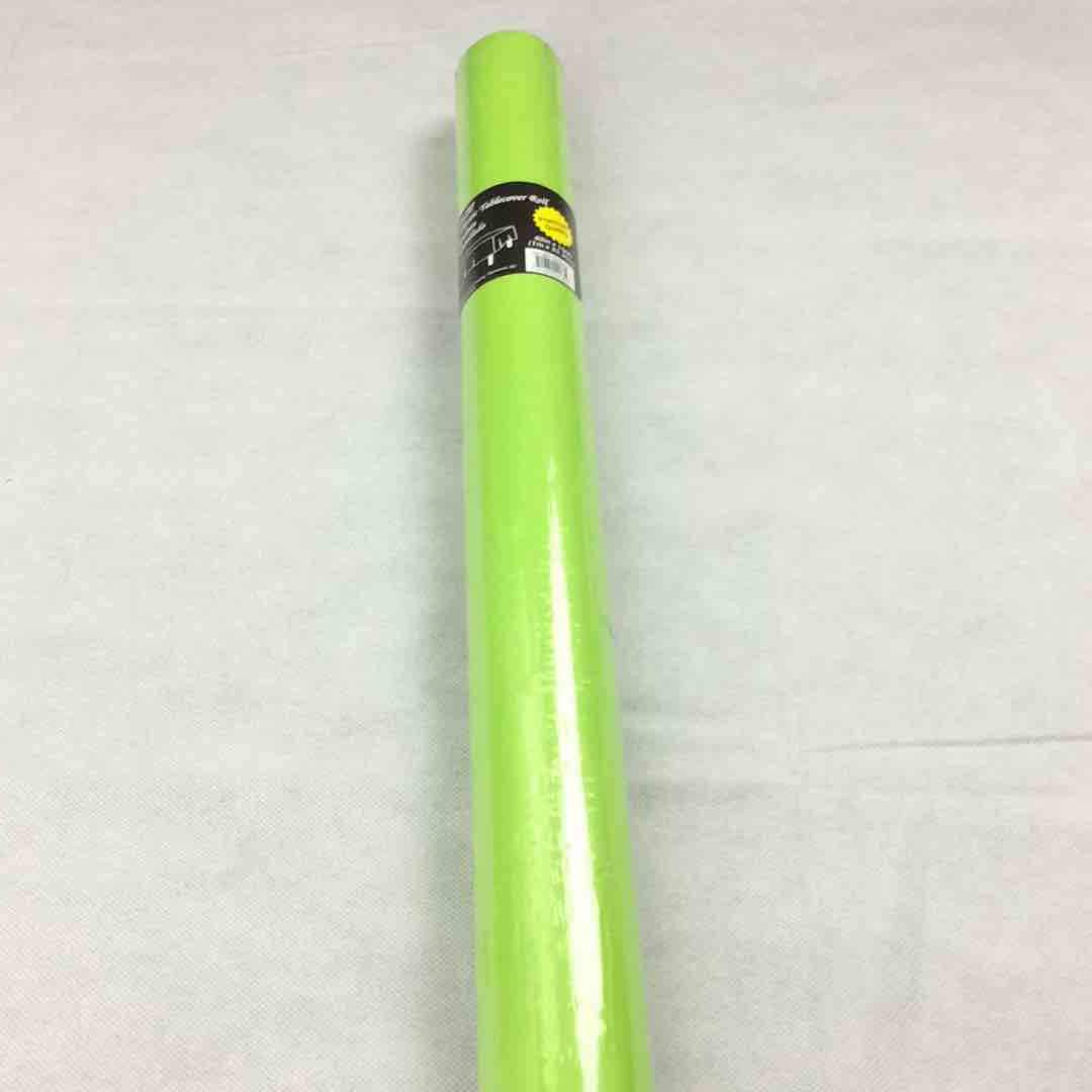 PLASTIC TABLE COVER ROLL APPLE GREEN 40IN X 100FT