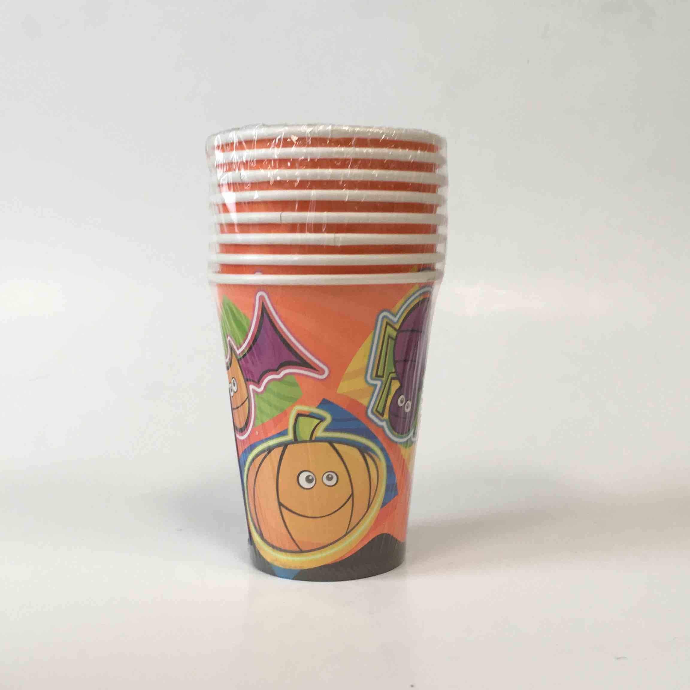 HAL ENSEMBLE Funky Cups 9OZ 8PCS