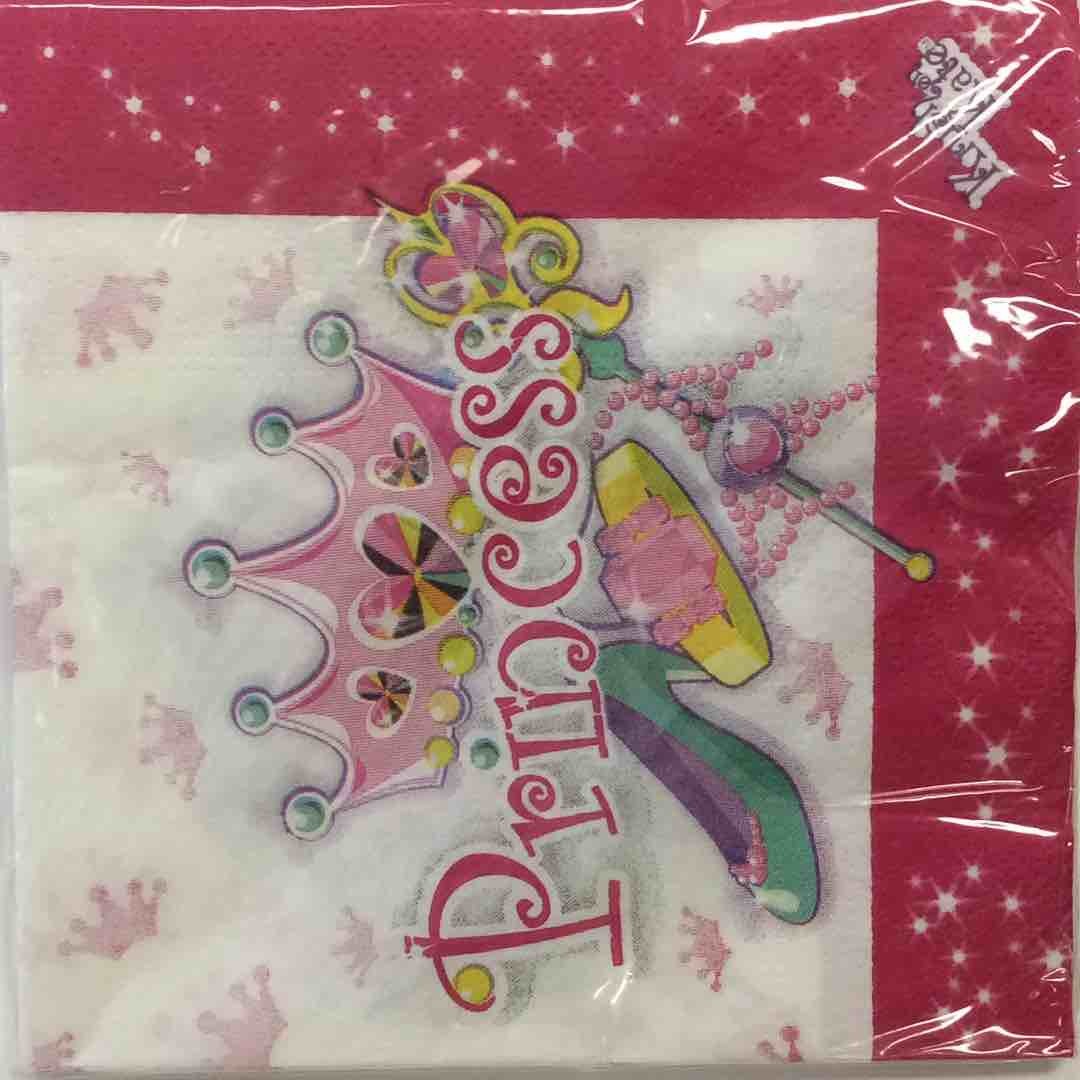 ENSEMBLE PRINCESS LUNCH NAPKINS 16pcs