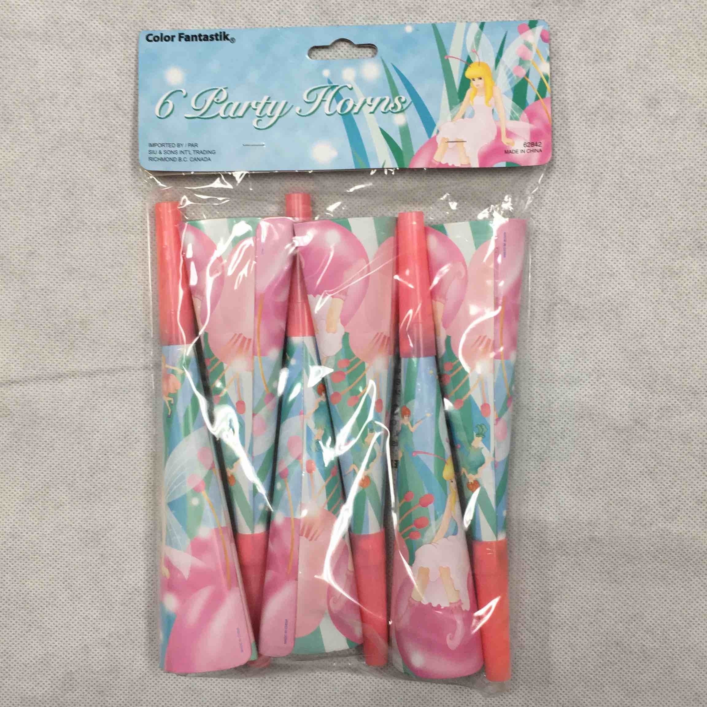 ENSEMBLE FAIRY PRINCESS HORNS 6pcs