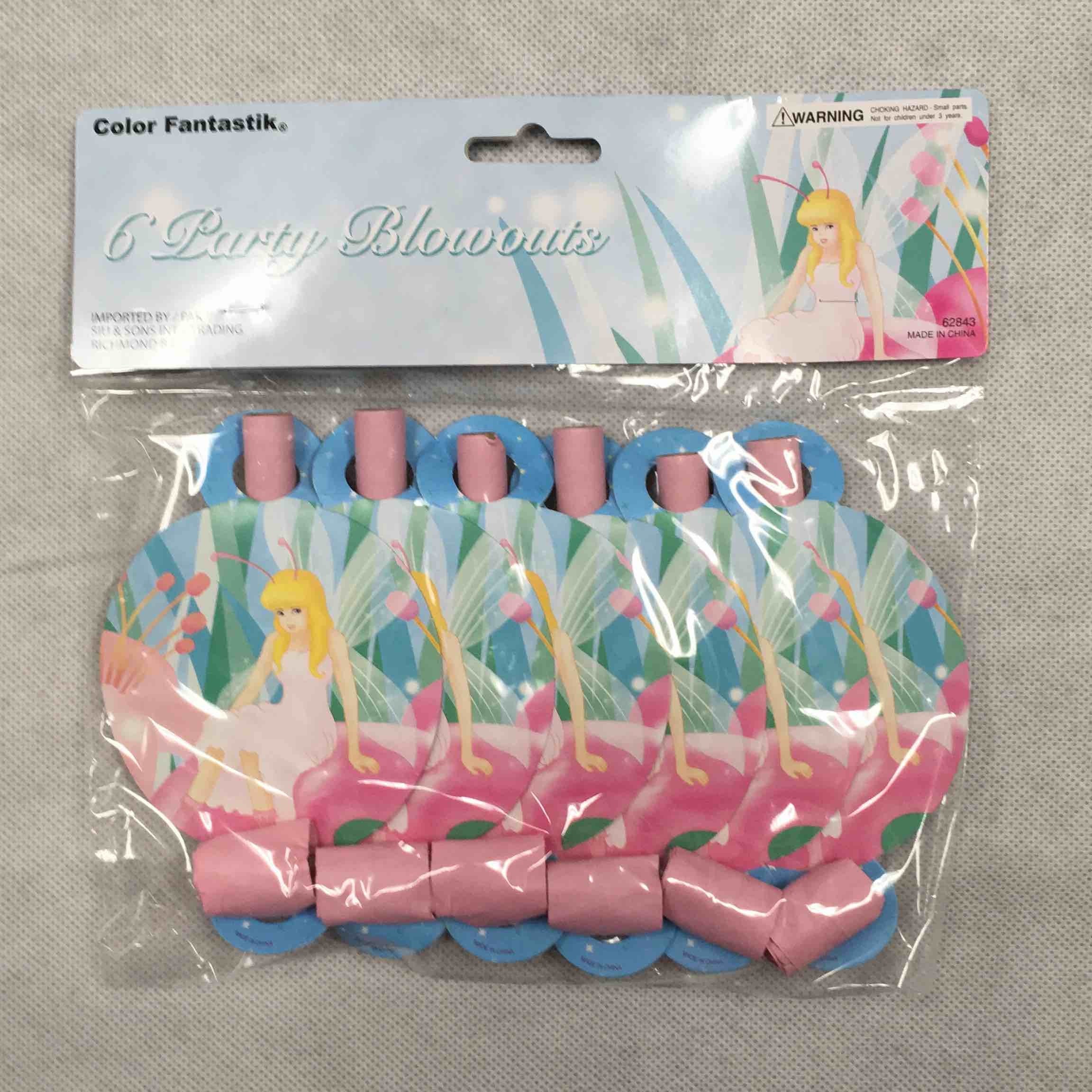 ENSEMBLE FAIRY PRINCESS BLOWOUTS 6pcs