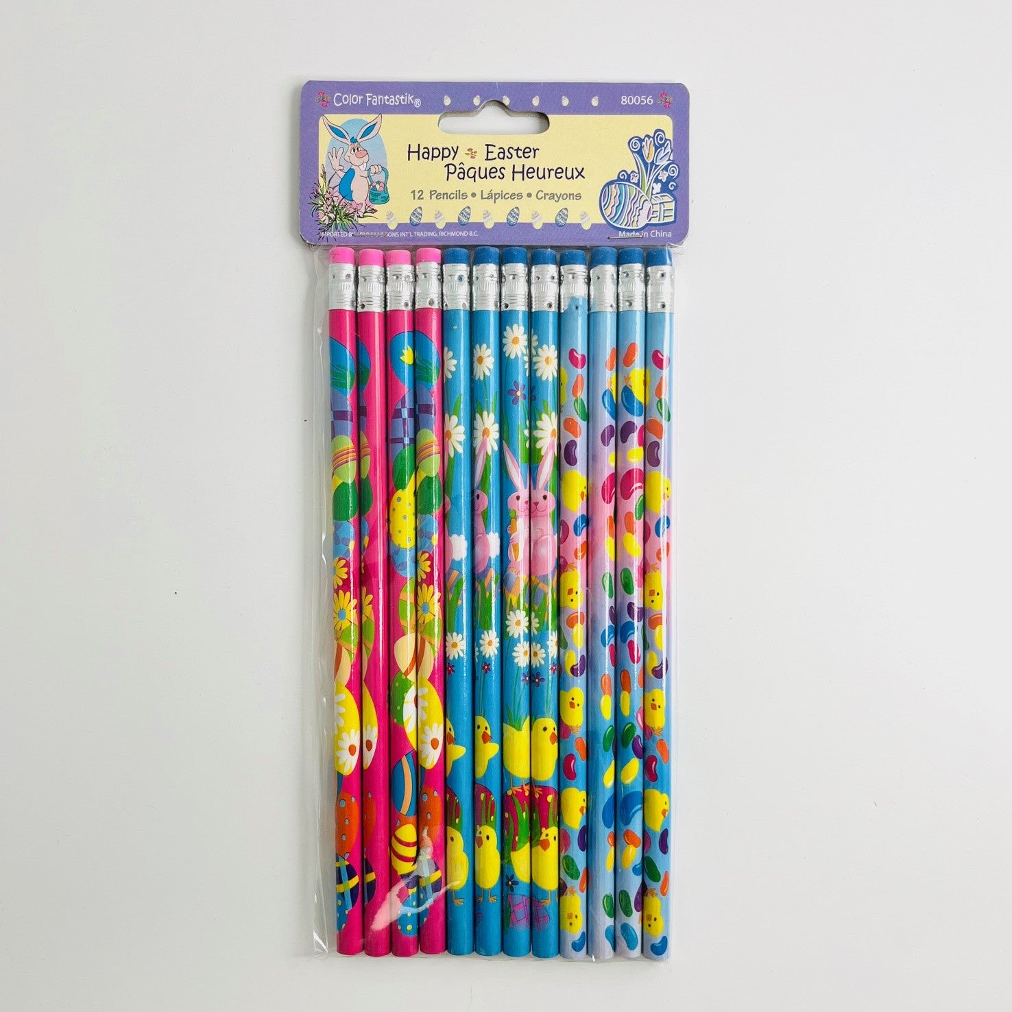EASTER STATIONERY Pencils 12pcs
