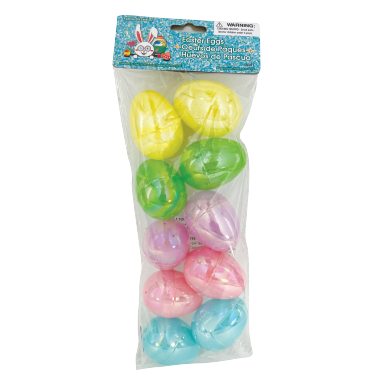 EASTER EGG FILLERS Iridescent 2.5in 10ct