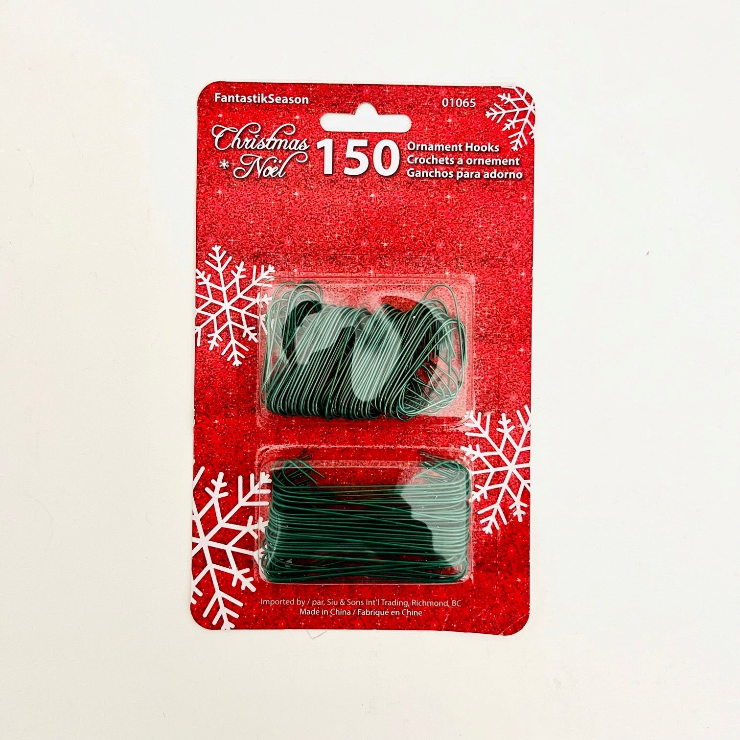 CMAS DÉCOR Ornament Hooks Twin Pack 150pcs