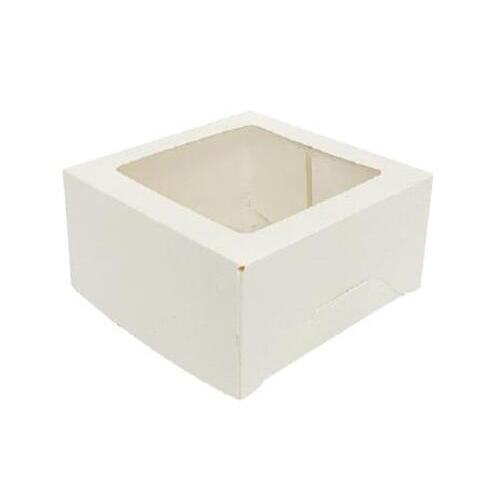 BOX BAKERY BOX WHITE 5in DIY