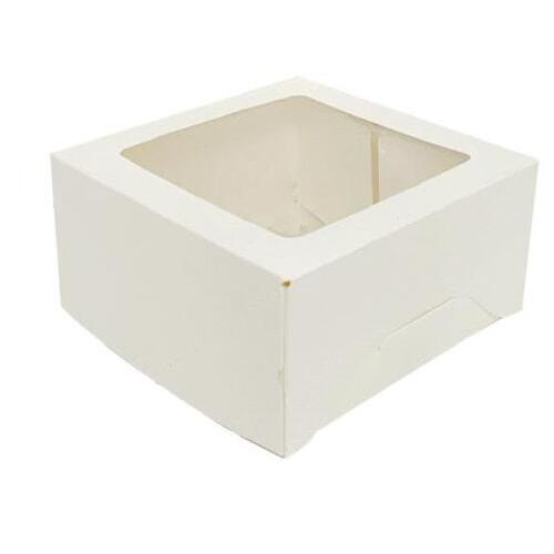 BOX BAKERY BOX WHITE 8in DIY