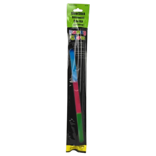 GLOW STICK TRICOLORS 12IN 1PC