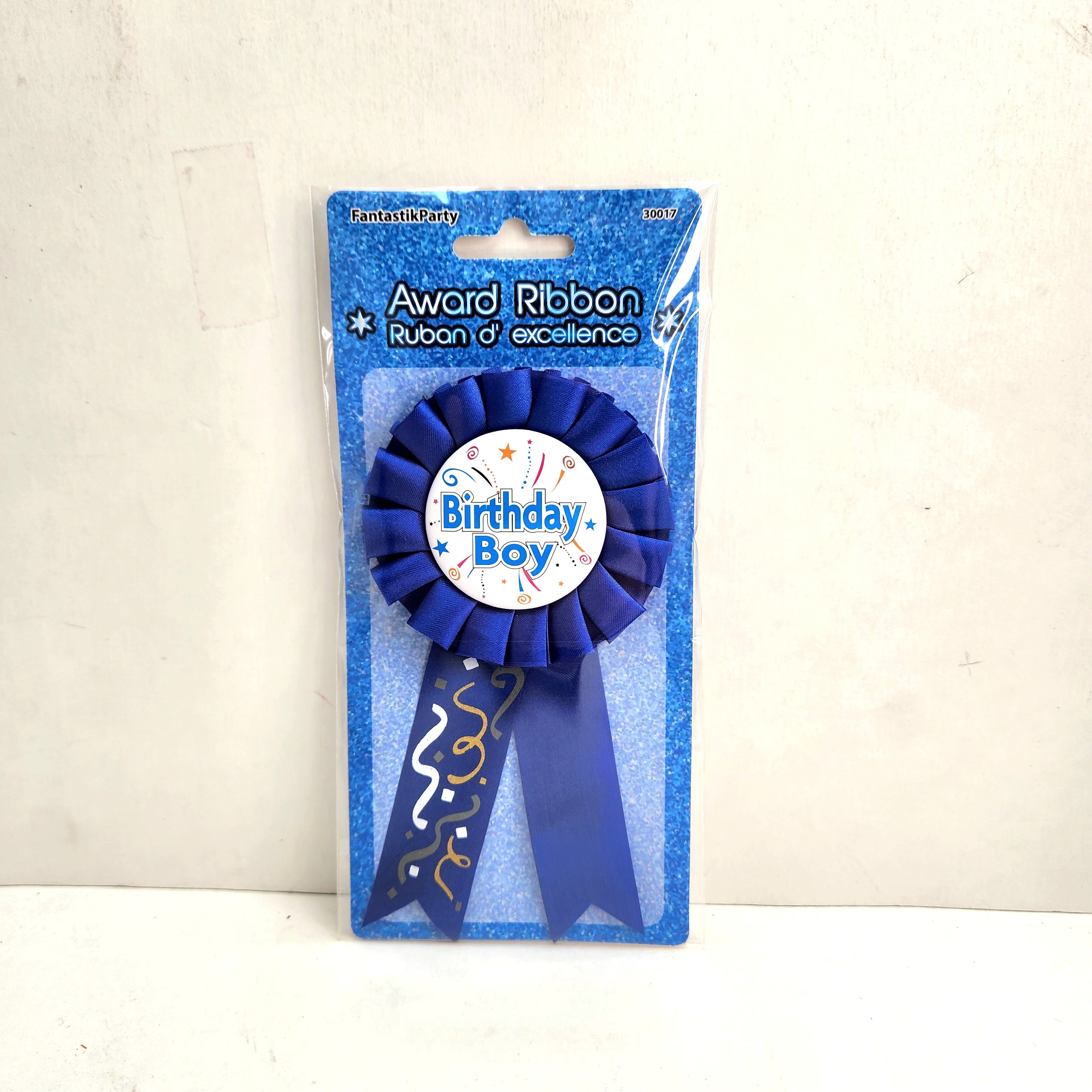 AWARD RIBBON BIRTHDAY BOY