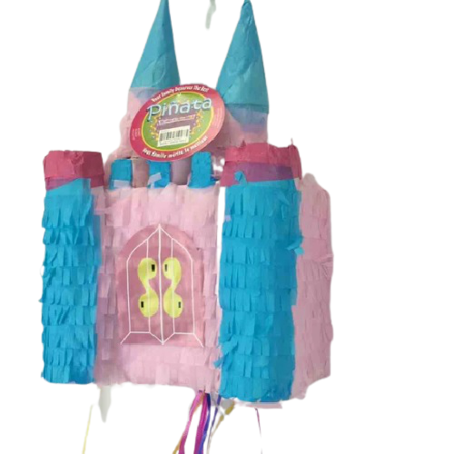 PIÑATA PRINCESS CASTLE (PULL ROPE)