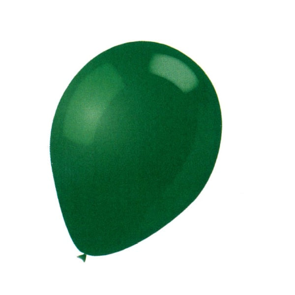 BALLOON LATEX COLOR 9in 25pcs Hunt Green