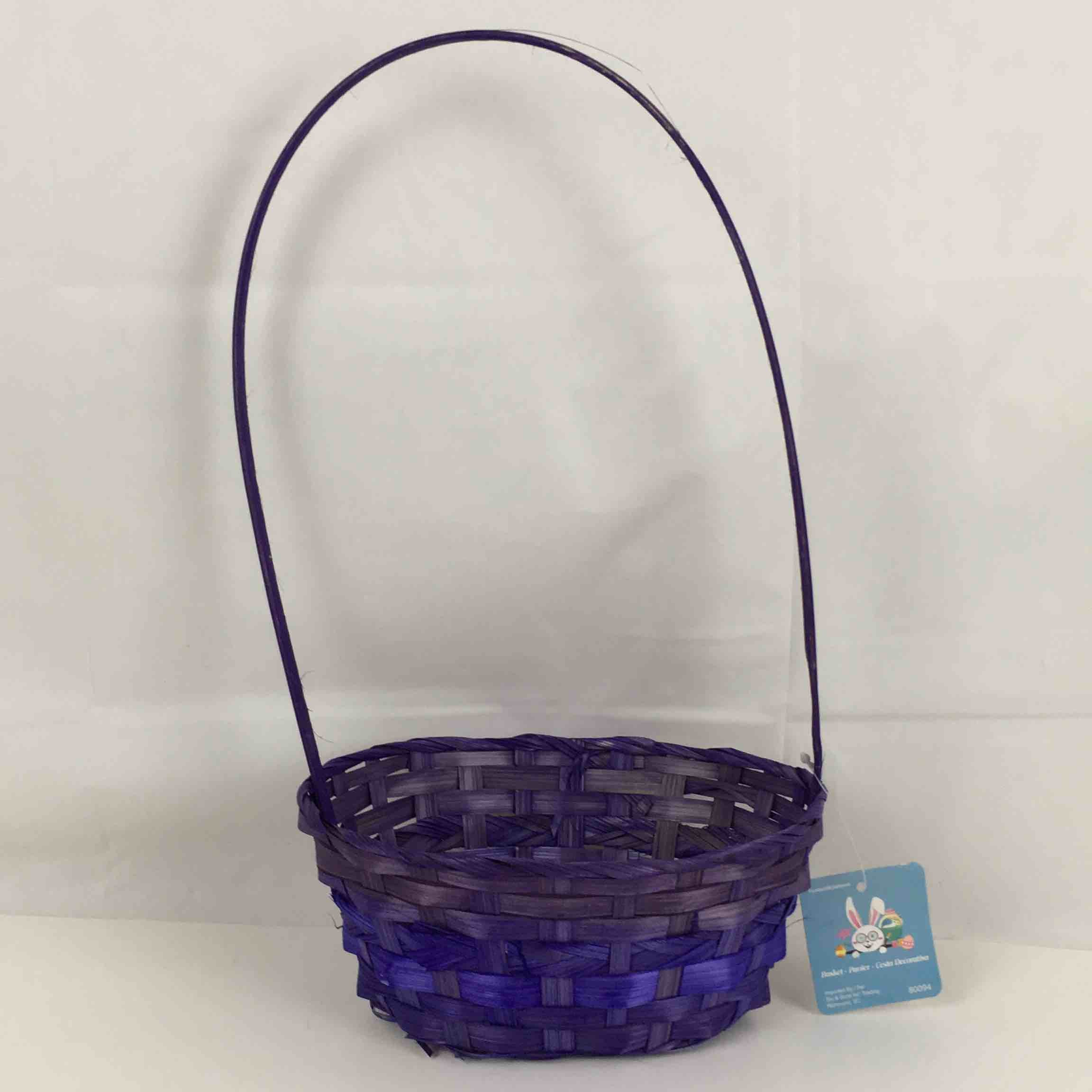 EASTER DECOR OVAL BASKET