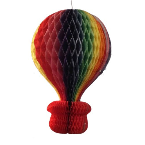 DECOR HONEYCOMB AIR BALLOON 15in x  22in