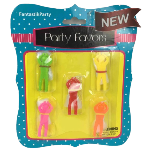 FAVORS BLISTER PARACHUTES 5PCS