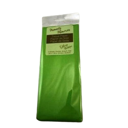 TISSUE WRAP EVERYDAY 10PCS LIME GREEN