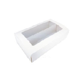 CONSUMABLES MACARON BOX WHITE DOUBLE SLEEVES