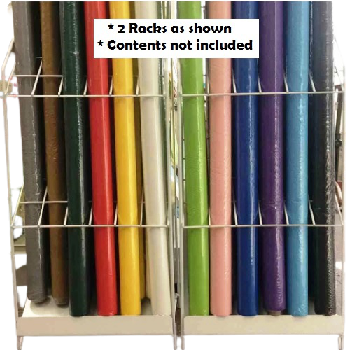 DISPLAY RACK TABLE COVER ROLL (Holds 36 Rolls)
