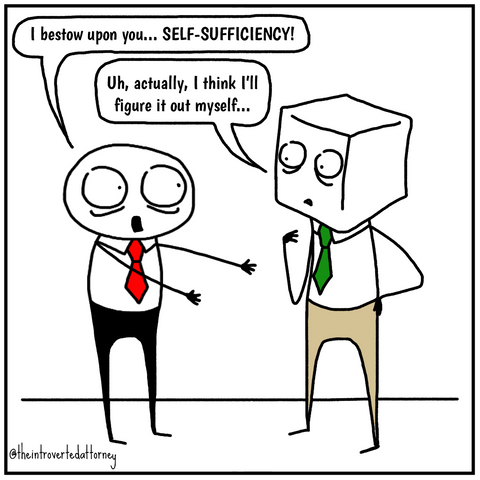 Introverted-Attorney-Best-Superpowers-to-Have-at-Workplace-Office-Self-Sufficiency